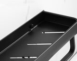 Aluminium Bathroom Shelf - Black Housdecor Zoom Shelf