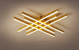 Contemporary Grid LED Chandelier - Housdecor