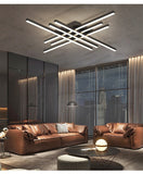 Contemporary Grid LED Chandelier - Housdecor