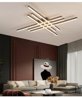 Contemporary Grid LED Chandelier - Housdecor