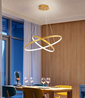 European Inspired Modern Circular Chandelier - Housdecor