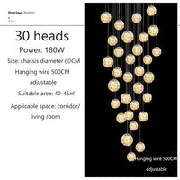 Galaxy Sphere LED Pendant Chandelier - Housdecor Ceiling Light Fixture