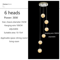 Galaxy Sphere LED Pendant Chandelier - Housdecor Ceiling Light Fixture