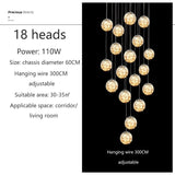 Galaxy Sphere LED Pendant Chandelier - Housdecor Ceiling Light Fixture