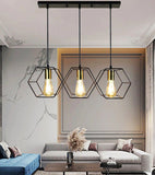 Geometric Inspired LED Chandelier - Housdecor