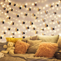 LED Photo Clip String Lights 2m/5m - Housdecor