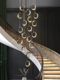 Luminous Orbit LED Pendant Chandelier - Housdecor Ceiling Light Fixture