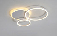 Metal Circle Contemporary LED Chandelier - Housdecor