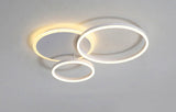 Metal Circle Contemporary LED Chandelier - Housdecor