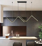 Modern LED Pendant Light - Linear Chandelier - Housdecor