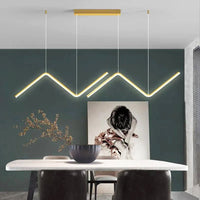 Modern LED Pendant Light - Linear Chandelier - Housdecor