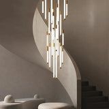 Modern LED Staircase Chandelier - Housdecor Ceiling Light Fixture