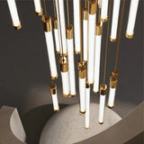 Modern LED Staircase Chandelier - Housdecor Ceiling Light Fixture