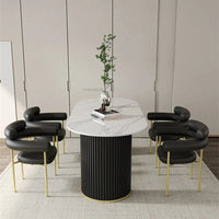 Modern Nordic Marble Slate Dining Table - Housdecor Dining Table