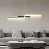 Modern Strip LED Wall Lamp - Matte Black - Housdecor