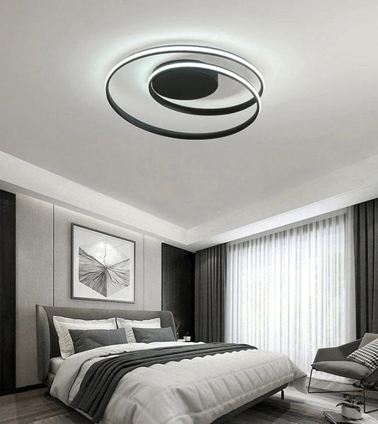 Modern Swirl LED Chandelier - Housdecor