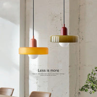 Nordic Retro Glass LED Pendant - Housdecor Ceiling Light Fixture