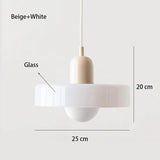 Nordic Retro Glass LED Pendant - Housdecor Ceiling Light Fixture