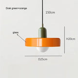 Nordic Retro Glass LED Pendant - Housdecor Ceiling Light Fixture