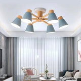 Nordic Wood LED Chandelier - Housdecor