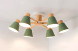 Nordic Wood LED Chandelier - Housdecor