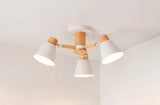 Nordic Wood LED Chandelier - Housdecor