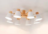 Nordic Wood LED Chandelier - Housdecor