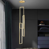 Sculptural Geometric LED Pendant Chandelier - Housdecor Ceiling Light Fixture