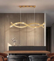 Wave Crystal Inspired Pendant Ceiling Light - Housdecor Ceiling Light Fixture