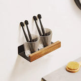 Wooden Design Bathroom Rack - Housdecor